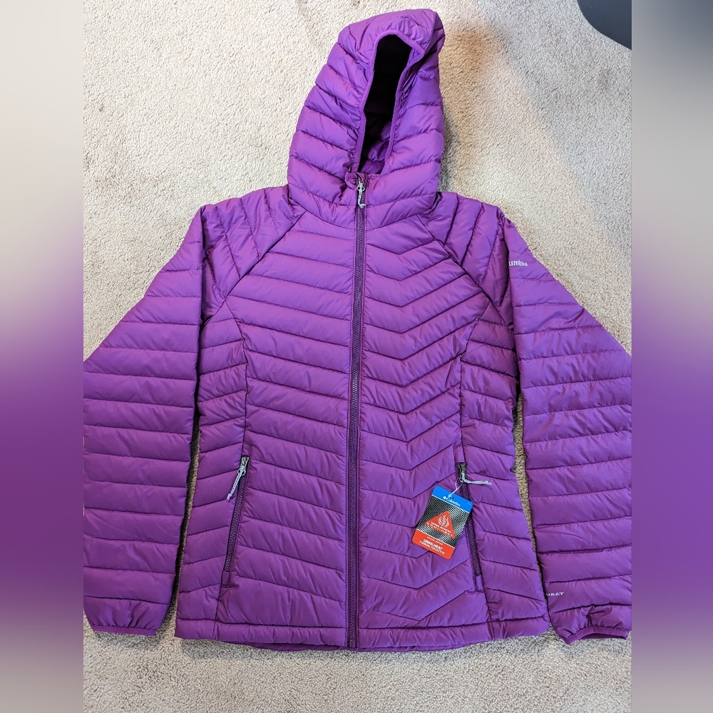 NWT Columbia jacket purple